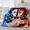 Anime Slayer Adventure  Blanket Flannel Blanket for bed, sofa, Camping, Hiking, Picnic Essentials, gift for family Fan gifts