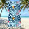 Seaside Microfiber Beach Towel, Water-Absorbing Quick-Drying Double-Sided Velvet Printed Bath Towel