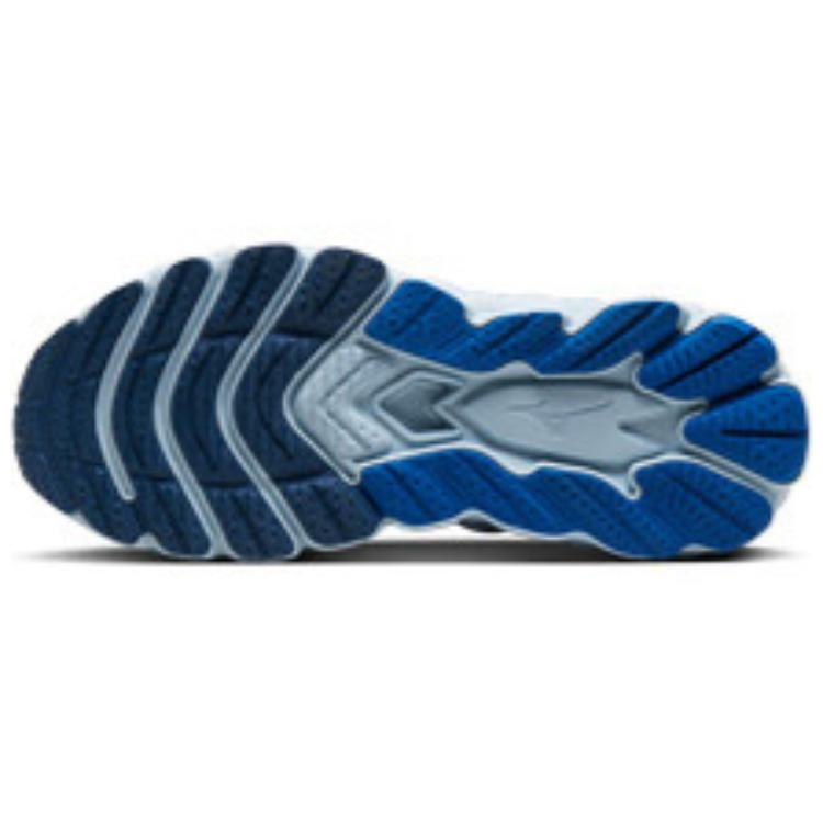 Mizuno Wave Sky 8 Удобные Дышащие Амортизирующие Низкие Тренировочные Кроссовки для Бега Унисекс Синий J1GC240201