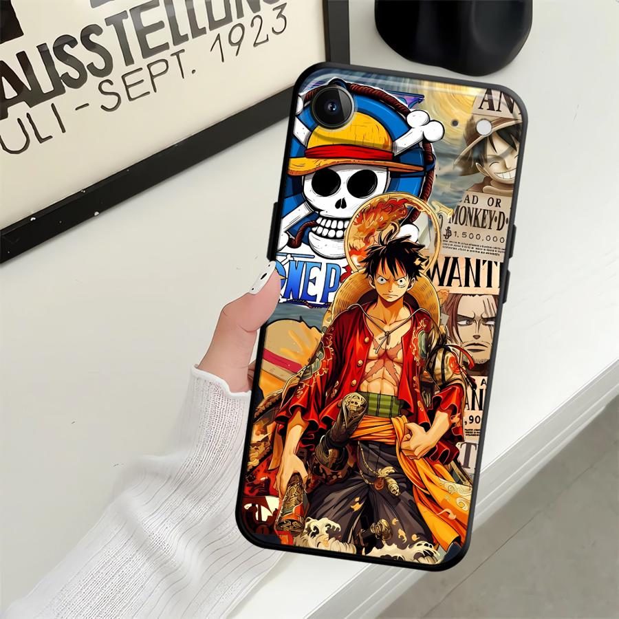 Чехол для iPhone 15 Plus X XS XR 13 Mini 12 SE 17Air 17 16 Pro Max 11 14 7 8 Funda Чехол для телефона Аниме Luffy Zoro