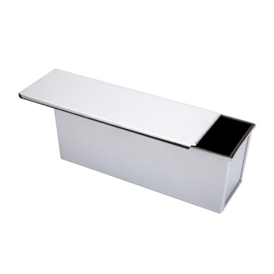 Toast Mold Loaf Pan with Lid Non-stick Coating Aluminum Alloy Bread Container for Healthy Baking Sandwich Toast Oven Bakeware