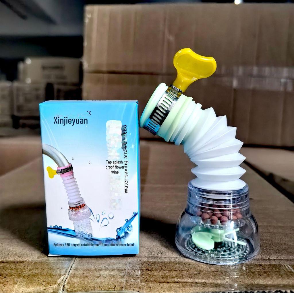 Универсальный кухонный кран Xinjieyuan с фильтром и насадкой-брызгом