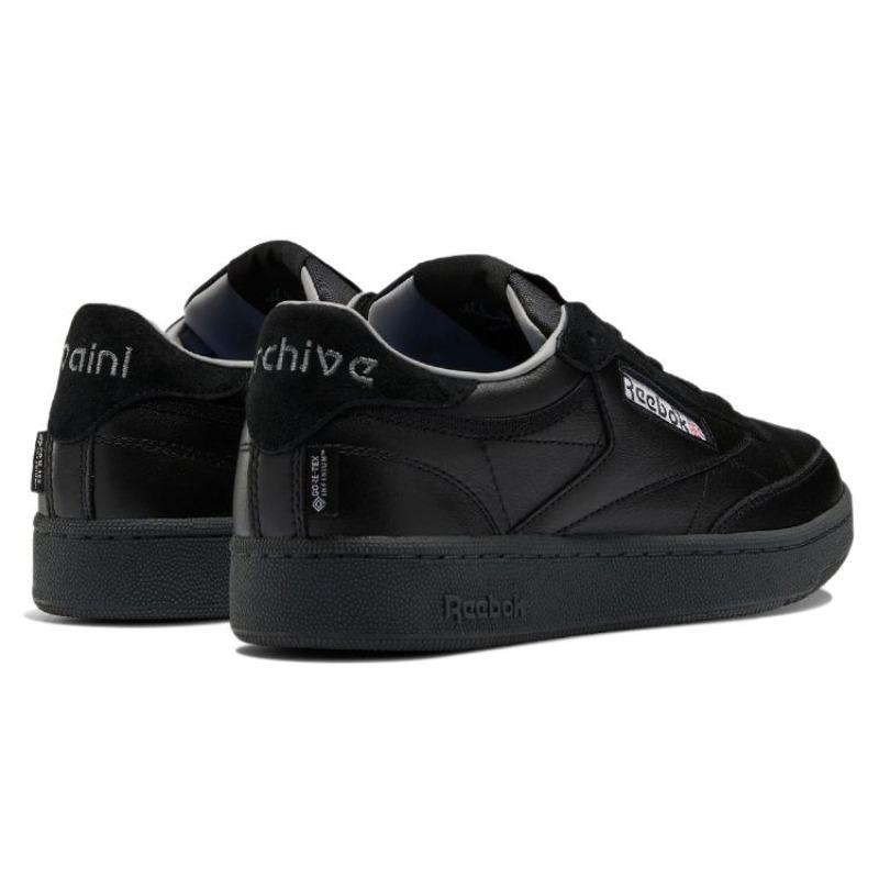 Vainl Archive X Reebok Club C Серия Модные Повседневные Низкие Скейт-Кроссовки Унисекс Черный GW1070