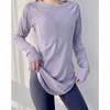 Long Sleeve Yoga Women Sportswear Gym Running Blouses Shirts Sports Fitness T Shirt Gym Workout