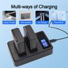 EN-EL14 Camera Battery Charger for Nikon D5200 D5300 D5500 D560 D3200 D3300 D3400 D3500 DF CoolpixP7000 P7100 P7700 P7800 Camera