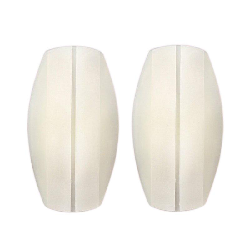 Удлинители бюстгальтера 2 шт. Моющиеся противоскользящие мягкие силиконовые подушки для бюстгальтера