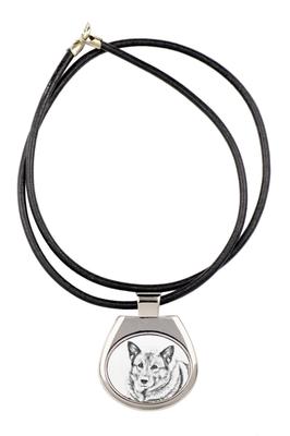 Norwegian Elkhound, Norsk Elghund – Dog Necklace, Personalized Pendant with a Photo |