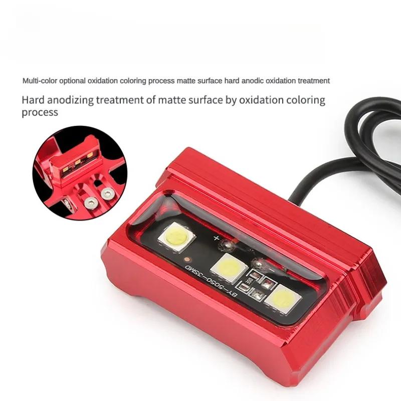 Универсальный светодиодный фонарь номерного знака мотоцикла декоративная лампа универсальная для Honda Kawasaki Yamaha Suzuki Little Monkey водонепроницаемая