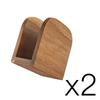 Деревянный держатель для салфеток на стол, Деревянные вертикальные держатели для салфеток для кухни, Настольный диспенсер для салфеток для кухни, столовой, вечеринки