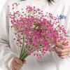 1 Bundle Artificial Fake Silk Gypsophila Flowers Wedding Bouquet Home Decoration Real Touch Decorative Garden Decor Flowers