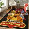 Five Nights at Freddy's Rug Floor Mat for Living Room or Bedroom Soft and Comfortable Carpet a Gift for Birthday and Holiday.NFF0928299