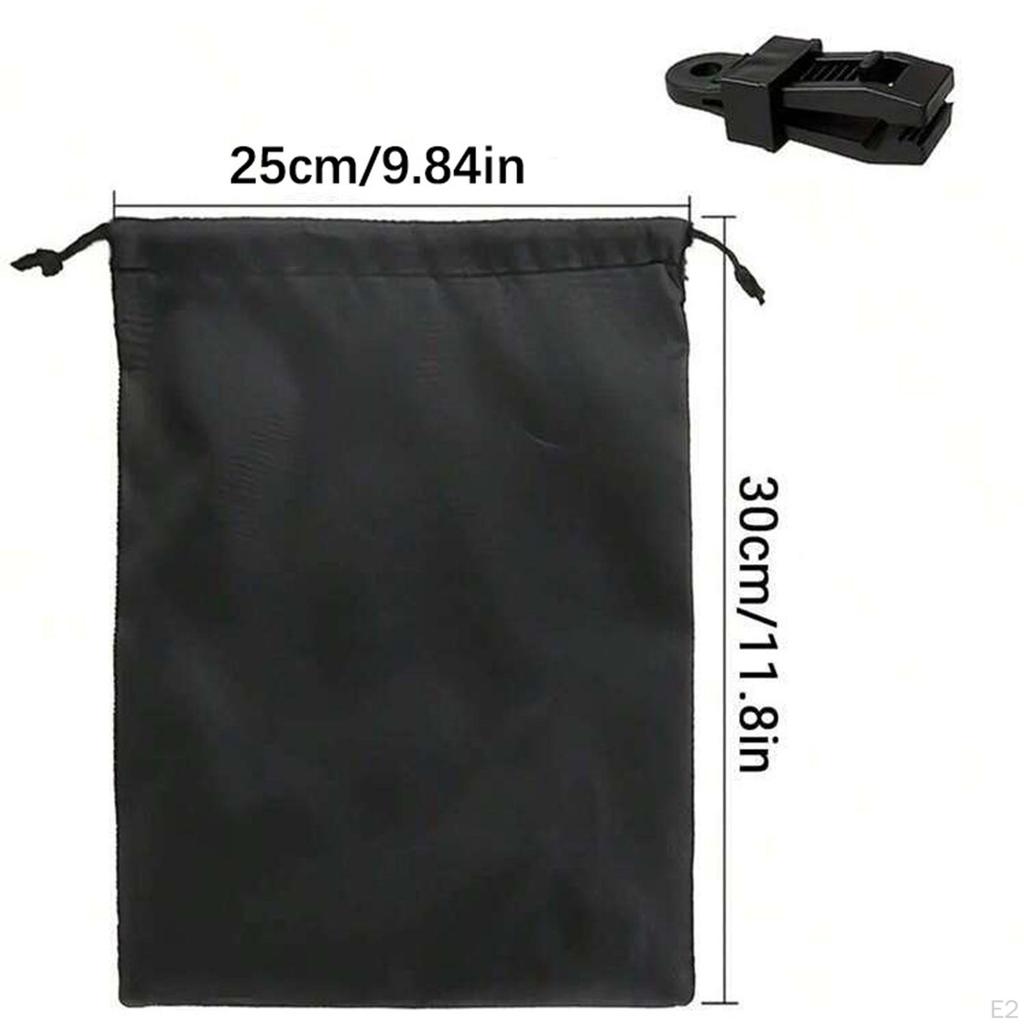 Нижний ветрозащитный утяжелитель для штор, аксессуар для веранды, террасы, регулируемый, с прочными зажимами