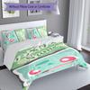 3pcs Custom Name Pokémon Bedding Set,Includes 1 Duvet Cover and 2 Pillowcases,All-season Bedroom Decor