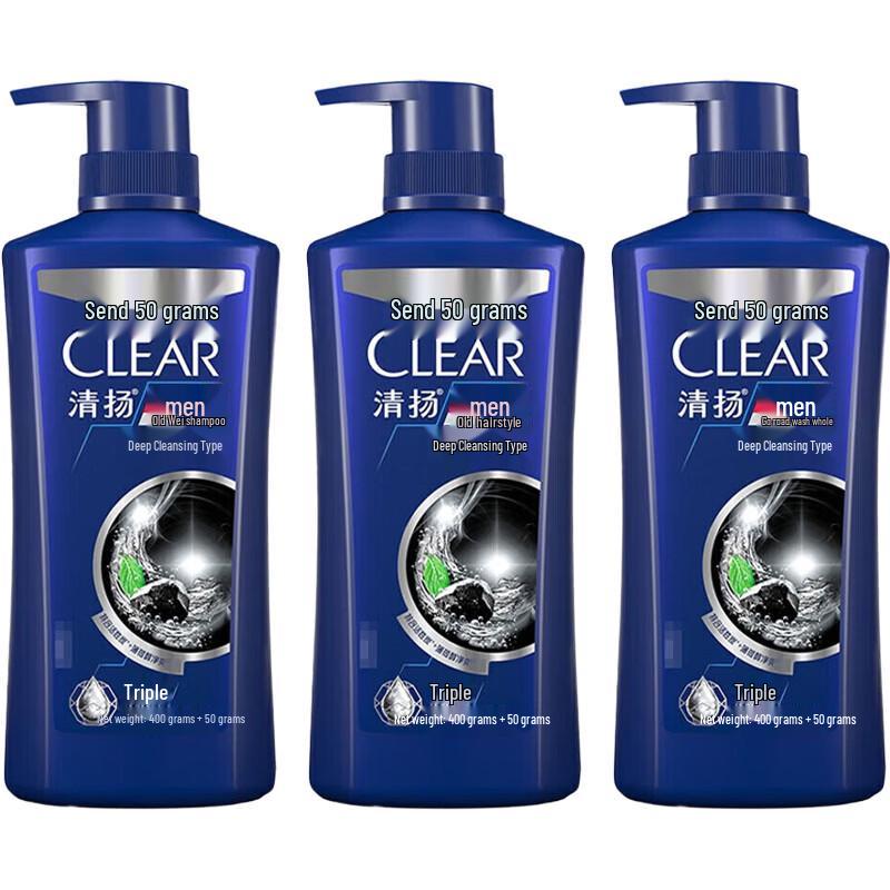Шампунь против перхоти для мужчин Clear Men Deep Clean