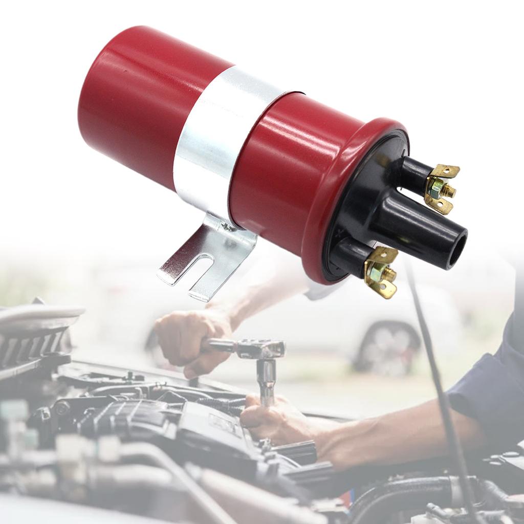 DLB105 12 В, спортивная катушка зажигания, высокопроизводительные детали системы зажигания, универсальные, подходят для всех двигателей с точкой и конденсатором