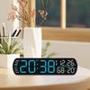 Digital Alarm Clock Desk Clocks Decorative Large Numbers LED Display for Table Home