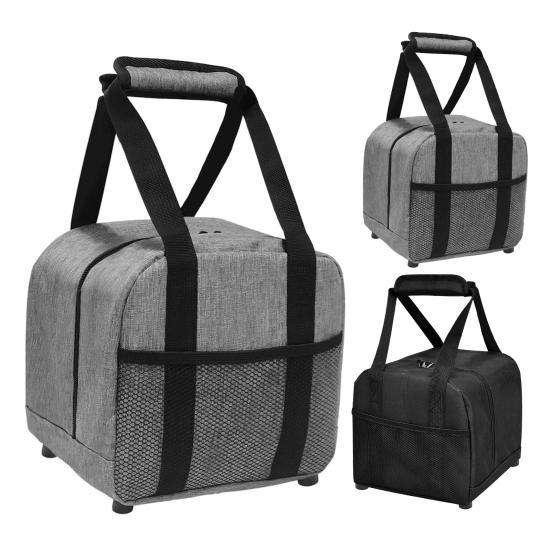 Bowling Ball Bag Portable Single Ball Tote Bag with Padded Ball Holder And Mesh Pocket Small Bowling Ball Case for Men Gifts