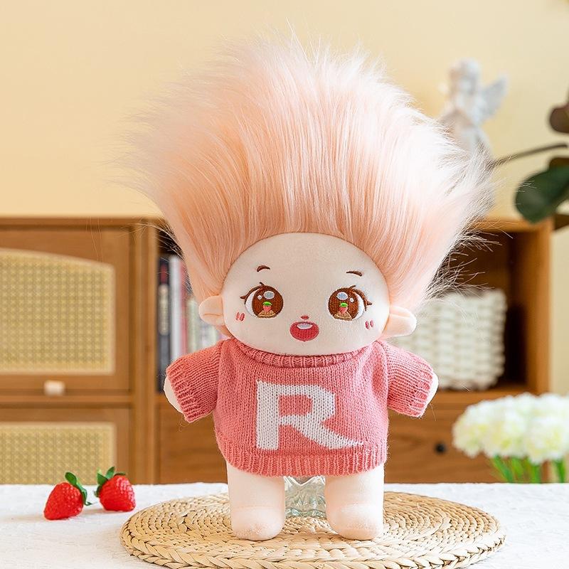 Свитер Хлопковая Кукла Кукла Минни Маленькая Принцесса Тряпичная Кукла Успокаивающая Дети Подарок на День Рождения Дарение