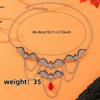 Halloween Themed Bat Pendant Necklace With Alloy And Geometric Design For Gift And Fashion