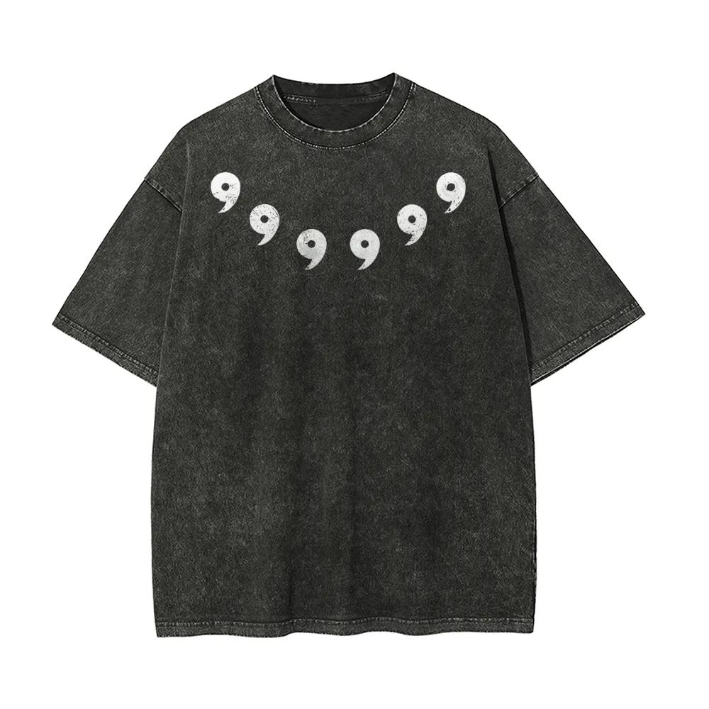 2026 Naruto Sage of Six Paths T Shirt Magatama Vintage Acid Wash Streetwear Oversized Retro Anime Graphic Cotton Men Women Tees Clothing Short Sleeve