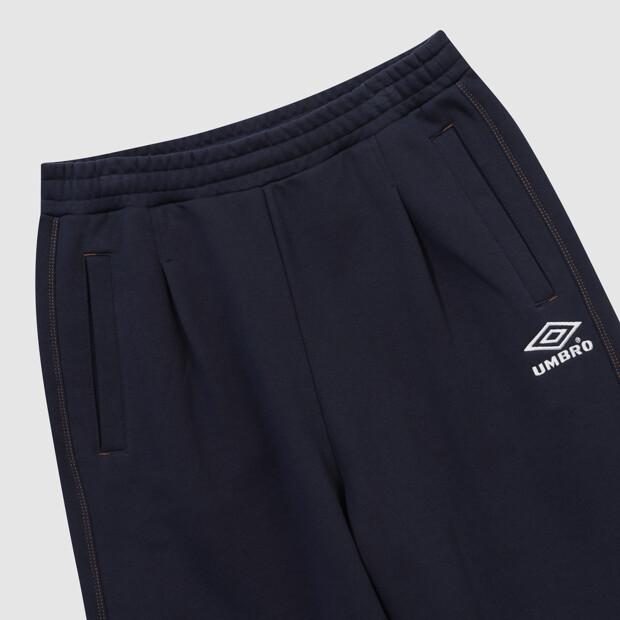 UMBRO Хрустящие таслановые широкие прямые спортивные штаны темно-синие (Uq321Cfp91) (Тип B)