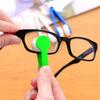 5Pcs Two-side Sun Glasses Cleaning Brush Creative Mini Glasses Cleaner  Eyeglass Wiping Tool