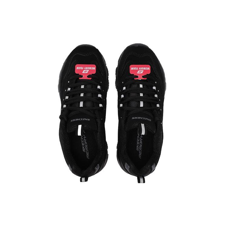 Skechers I-Conik Ткань Кожа Oreo Ноль Градусов Кола Низкие Папины Кроссовки Женские кроссовки черные 88888250-BBK