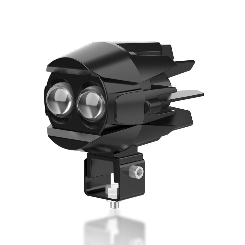 1 шт./2 шт. двухцветный светодиодный прожектор, вспомогательная мотоциклетная фара, противотуманная фара 6000K 3500K белый+желтый, внедорожный свет для вождения, рабочие фары для грузовика, автомобиля