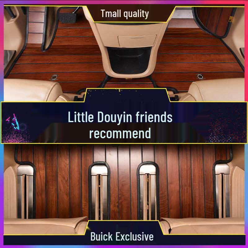 Коврики из тикового дерева для Buick GL8 2020 Avenir Fathead Fish Lucene ES25S