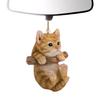 Car Rearview Mirror Decoration - Cute Cat Shaped Acrylic Car Rearview Mirror Decoration Cute