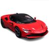 Браго 1:24 Ferrari Stradale SF90 Car Diecast, красный, 1 шт.