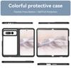 Цветной прозрачный защитный цветной чехол TPU для Google Pixel Fold защитный противоударный чехол с полной защитой от касания