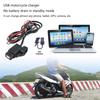 Водонепроницаемый адаптер-переходник SAE на USB для мотоцикла, USB-зарядка 2,1А, быстрая зарядка для телефона, навигатора, планшета