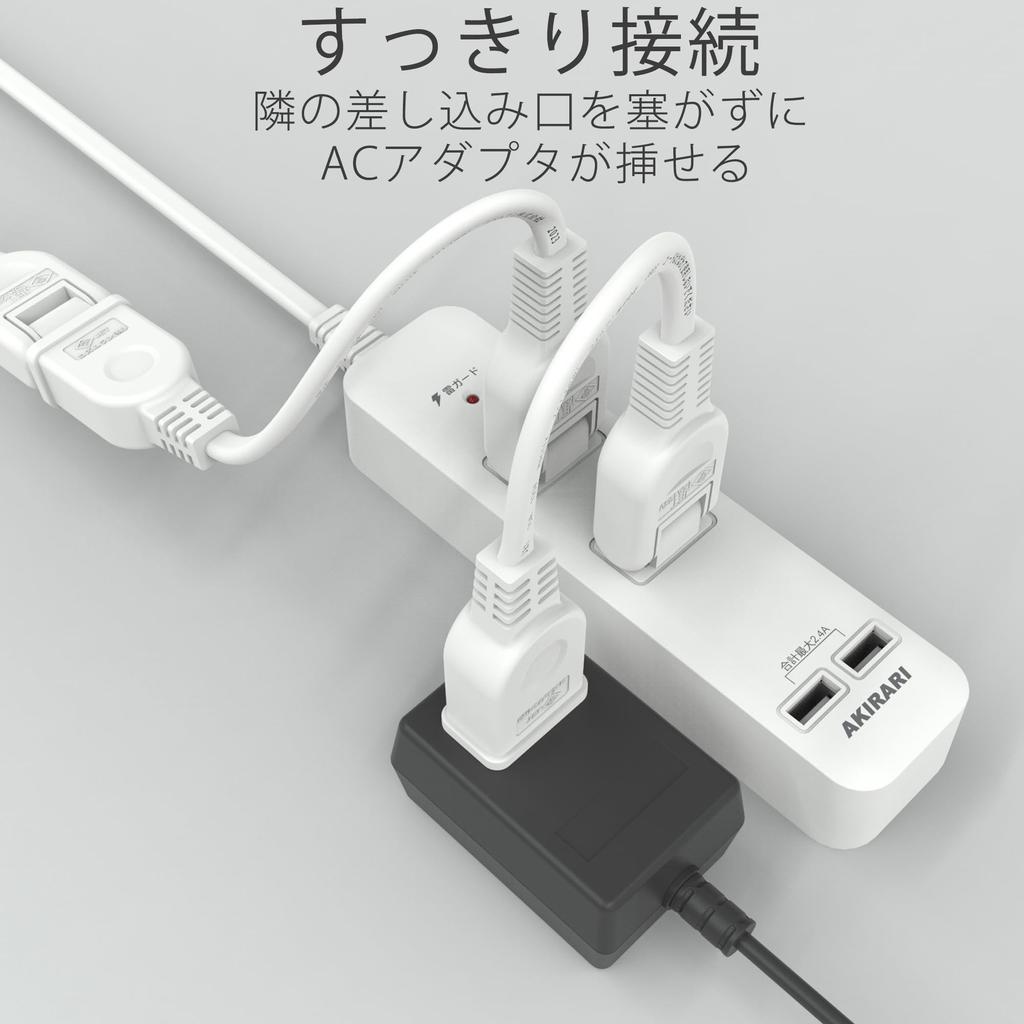 Удлинитель 1 розетка Белый 15A 1500W Трекинг-устойчивый Двойной Покрытый Изолирующий Колпачок Адаптер переменного тока Чистая Розетка Соединения Маленький Шнур Мягкий Короткий