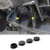Заглушка отверстия рамы шасси автомобиля Аксессуары для Jeep Wrangler JL JT 2018+ Черный