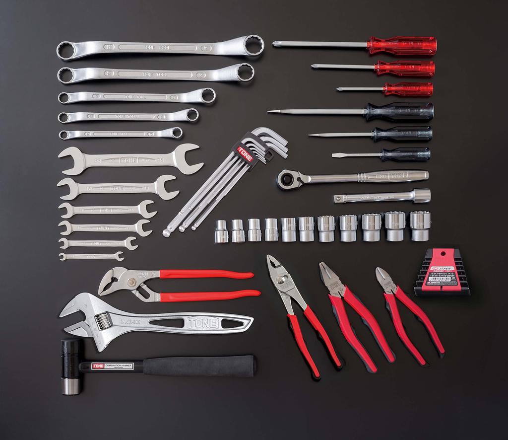 Набор инструментов TONE 700S Привод Красный Содержимое 46 предметов 12,7 мм (1/2")