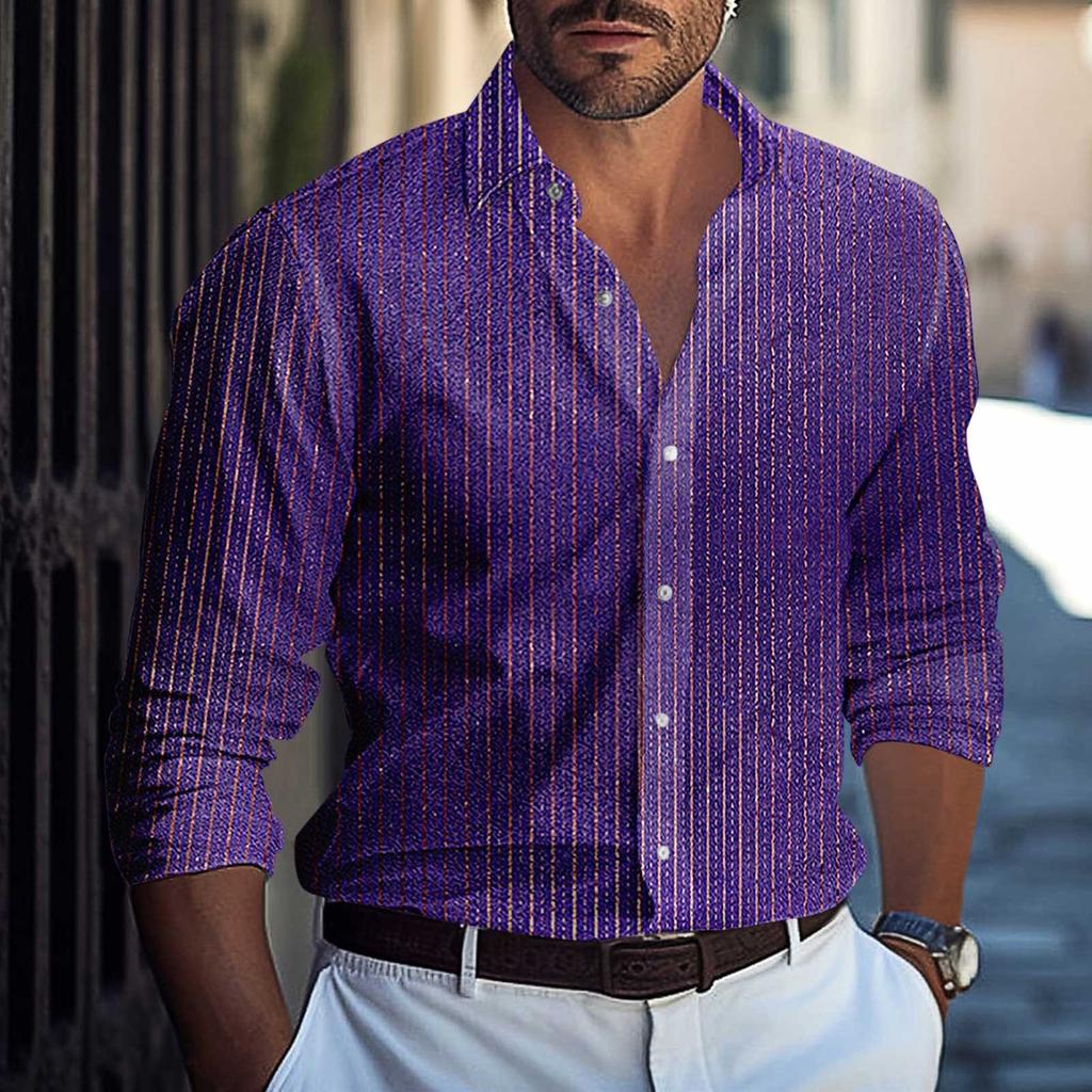 Мужская летняя новая свободная рубашка с длинным рукавом с принтом, кардиган, пляжная рубашка
