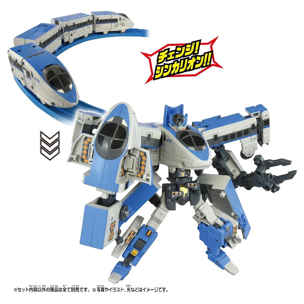 TAKARA TOMY Plarail SGX08 Shinkalion 500 Kodama Train Toy for Ages 3 and Up