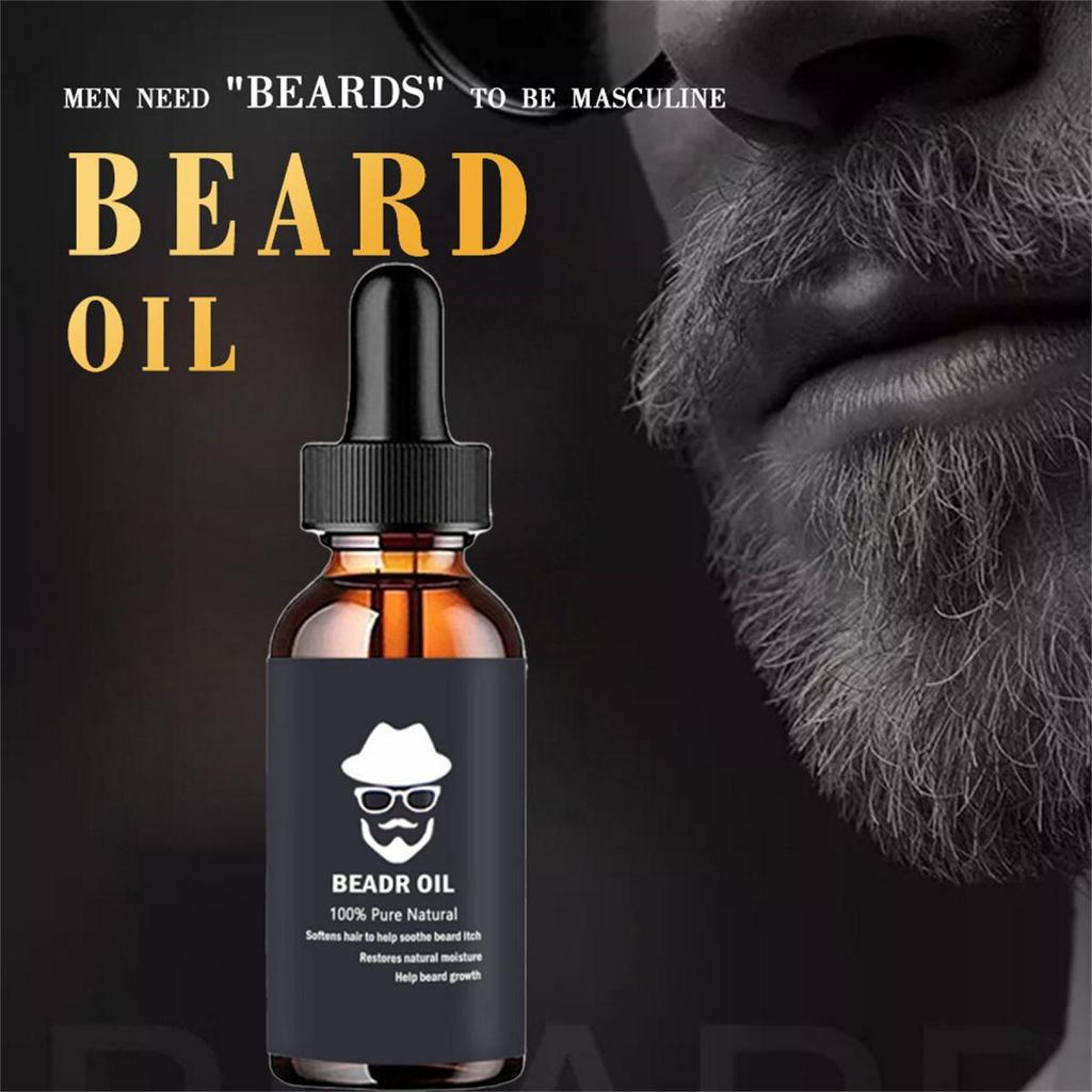 5ML/15ML/30ML/50ML/Natural Beard Growth Oil Facial Hair Grow Beard Essential Oil for Men Styling Beard Grooming Products