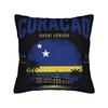 TEAM CURACAO Soccer Sport Square Pillowcases Polyester Sofa  Cushion Cover Cute Decor Pillow Cover