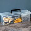 Transparent Storage Screw Box Impact-resistant Tool Storage Box Hardware Tool Box  Organizer