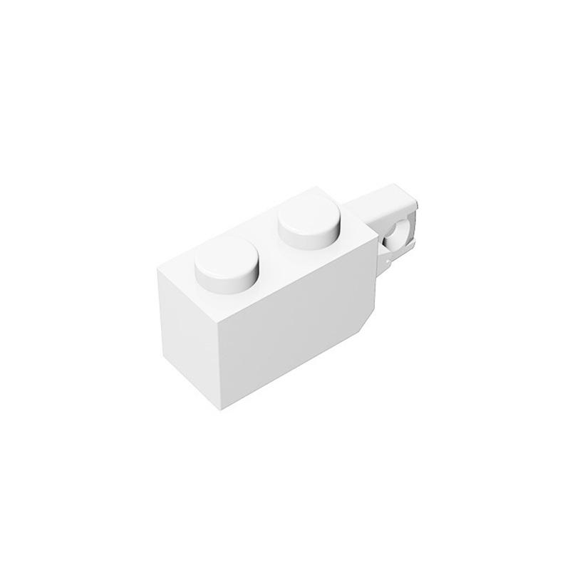 20 ШТ. Детали MOC 30364 51478 шарнирный кирпичик 1x2 запирающие кирпичики совместимые блоки DIY части Kid Головоломка мозг