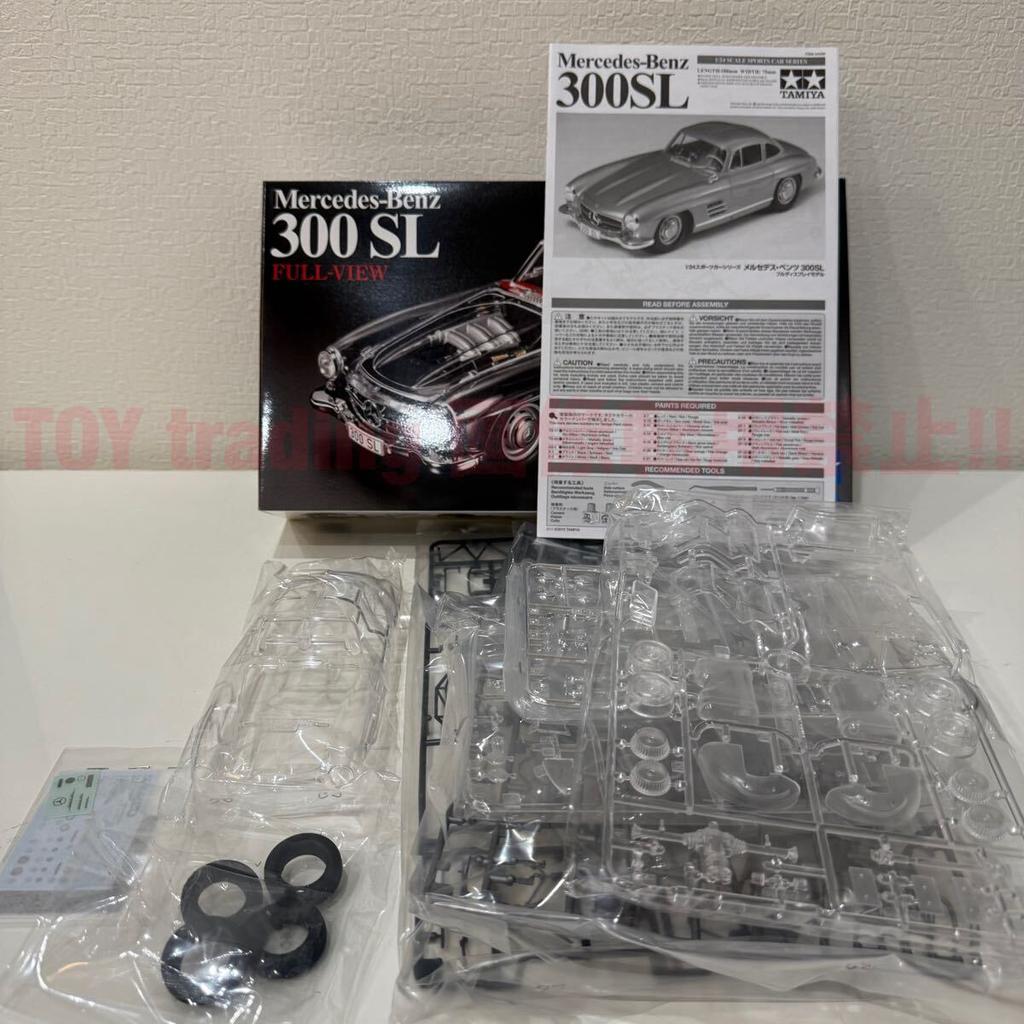 Tamiya Модели 300SL Полный обзор Масштабная модель Набор Автомобильная серия Mercedes-Benz 1/24 (Спорт Нет. 366)