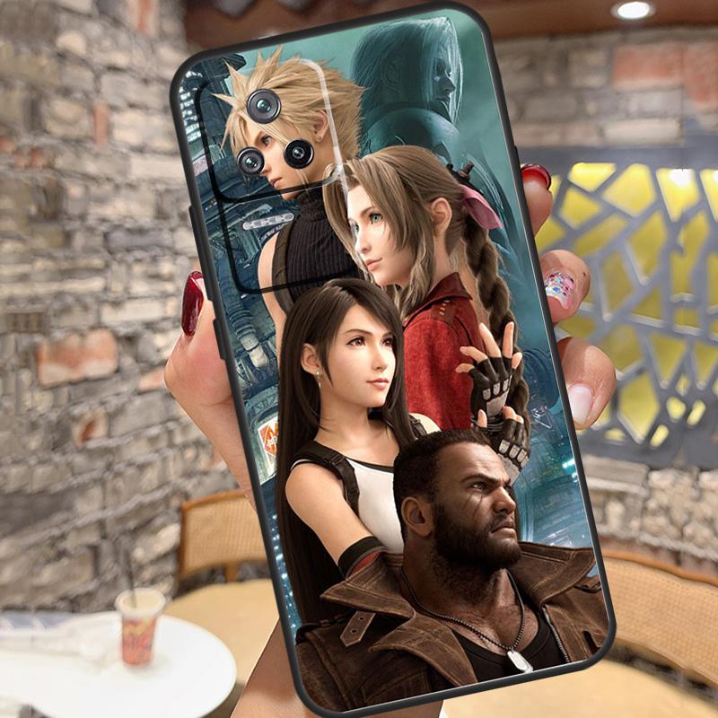 Final Fantasy Case For Xiaomi 15 Ultra 13 14 11T 12T 13T 14T Pro POCO X7 X3 X5 X6 Pro M6 F5 F6 Pro Cover