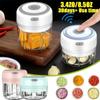 100/250/300ml Electric Mini Garlic Mincer Portable Mincer USB Rechargeable Ginger Chili Vegetable Masher Kitchen Tools