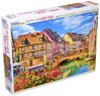 [Сделано в Японии] Пазл Beverly на 1000 деталей: Цветущие улицы Кольмара (49 х 72 см) 51-284 Оранжевый
