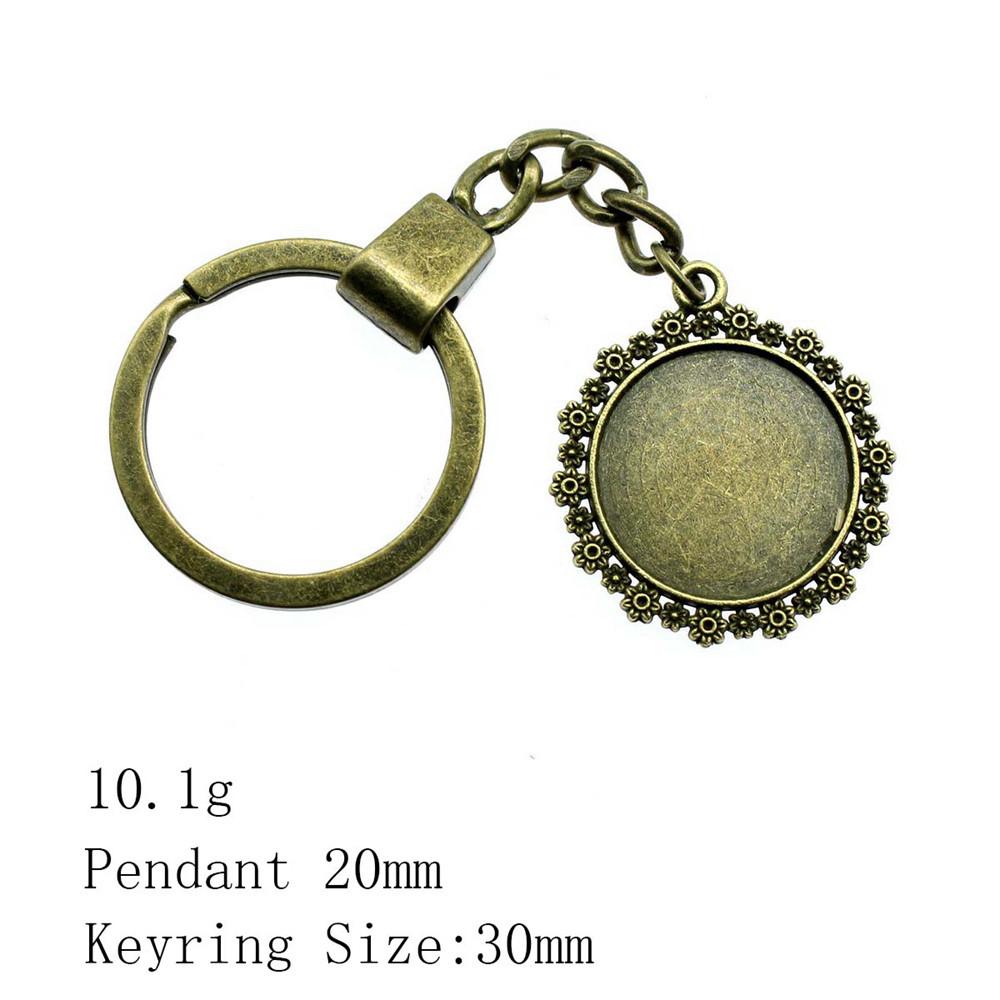 Брелок ко Дню святого Валентина, круглый стеклянный кабошон, подставка для ключей, брелки для ключей, принадлежности для творчества, цепочка для женщин