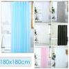 Mildew Proof Room Decor With 12 Hooks Bathtub Curtains Shower Curtain Bathroom Screens PEVA Thicken