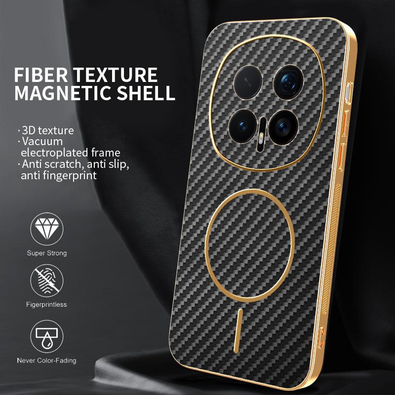 Чехол для Honor Magic 8 Pro Air с магнитной крышкой из углеродного волокна для Honor Magic 8 Lite Чехол для телефона