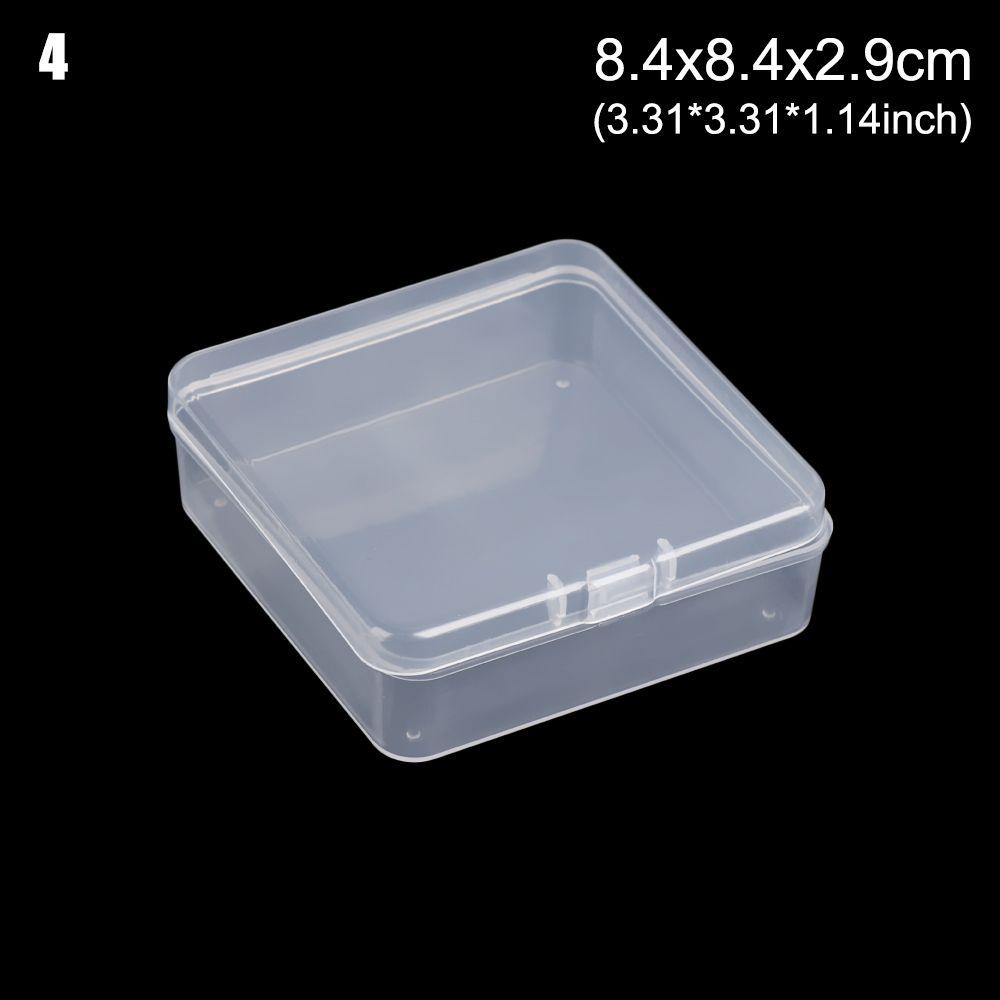 Инструменты, аксессуары, прозрачная коробка для хранения ювелирных изделий, контейнер для бусин, упаковочные коробки для мелких предметов
